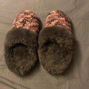 Fuzzy slippers